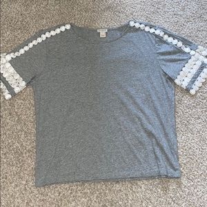 J.Crew cut out shirt!!
